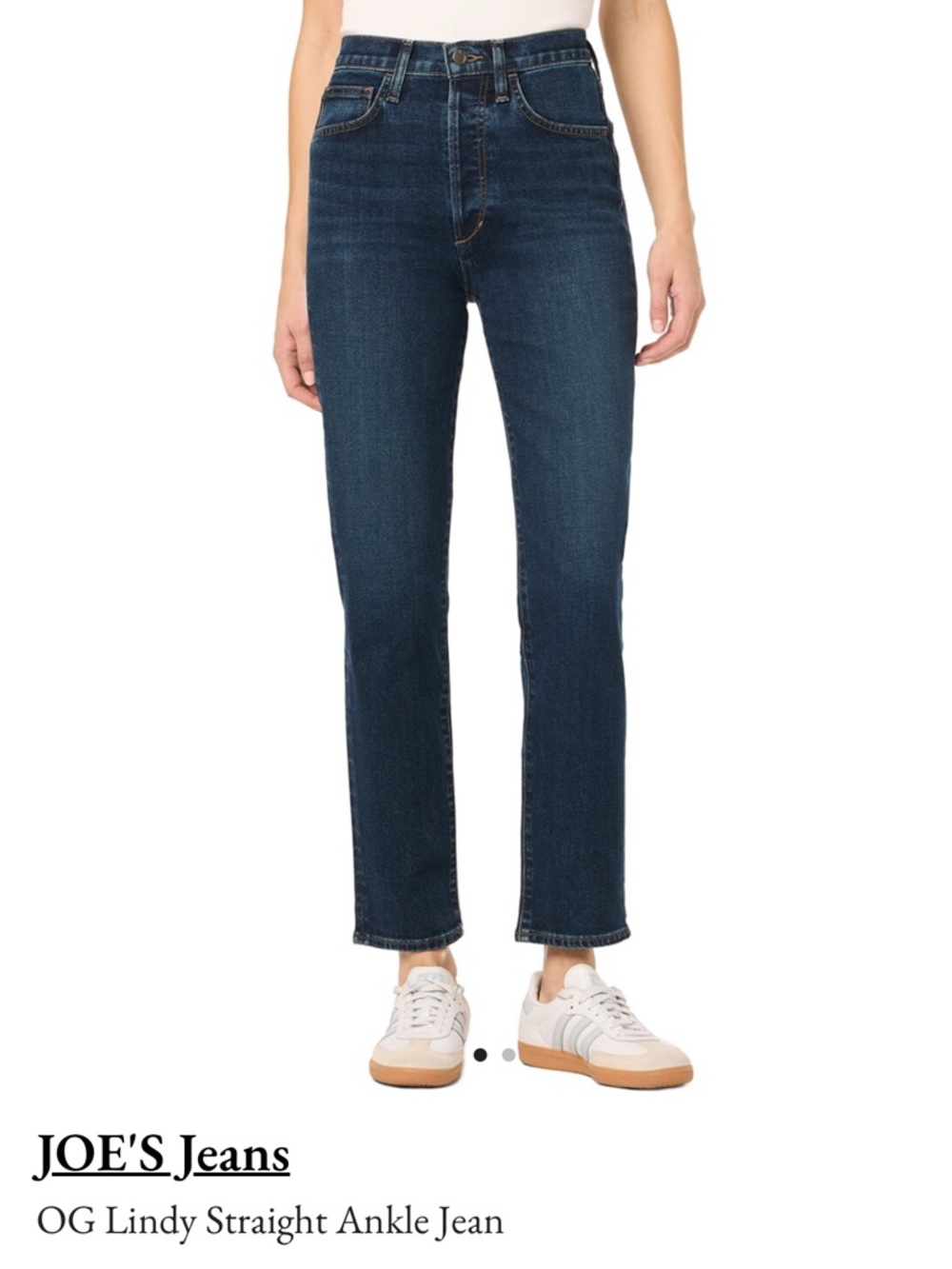NWT Joe's Jeans OG Straight Ankle Lindy Denim Jeans size 27 new